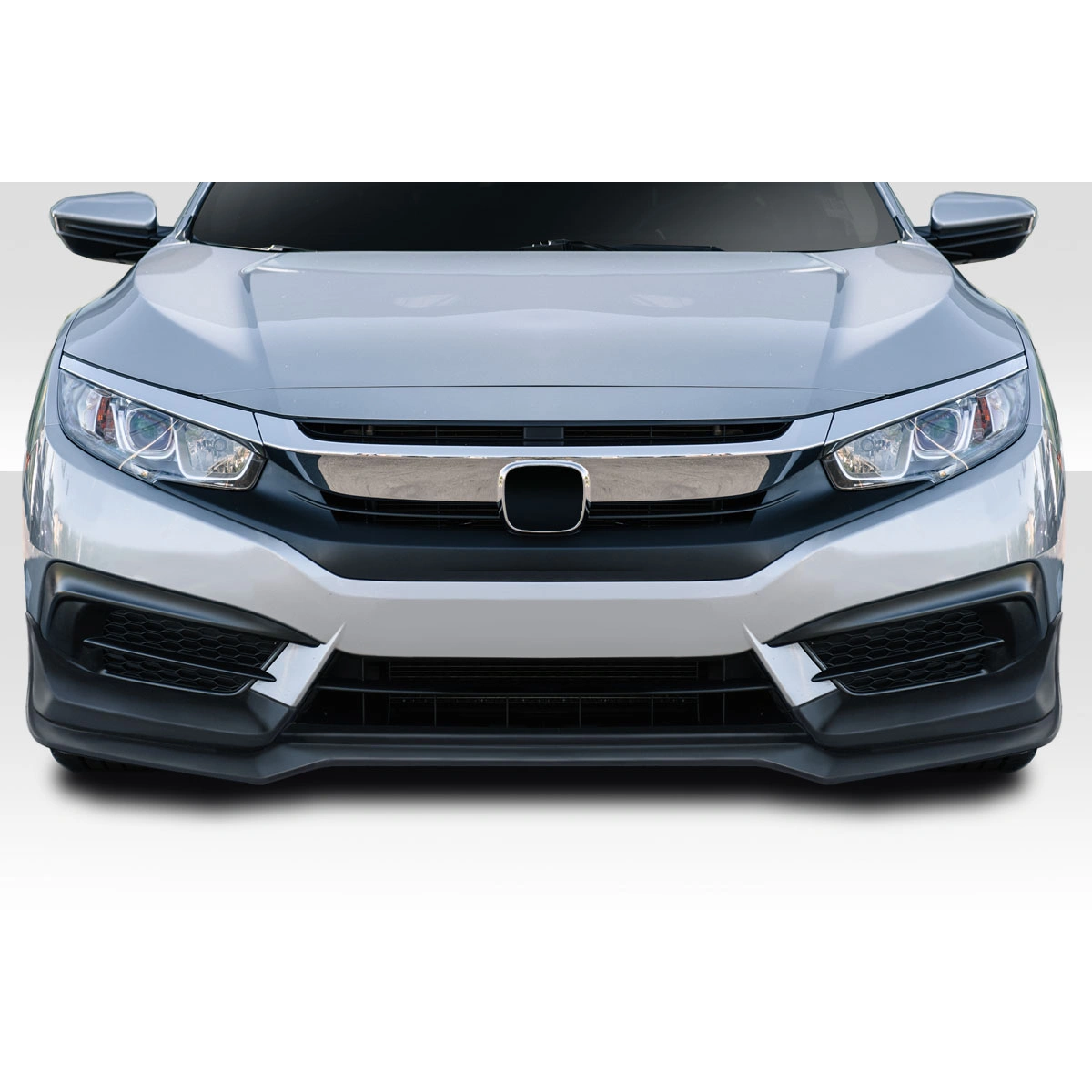Modify your Honda Civic 2016 with our Exterior/Front Lips - 1