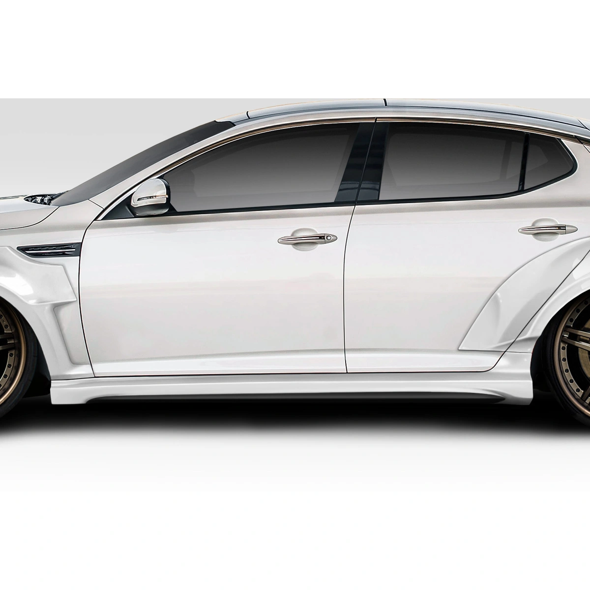 Modify your KIA Optima 2011 with our Exterior/Side Skirts - 1