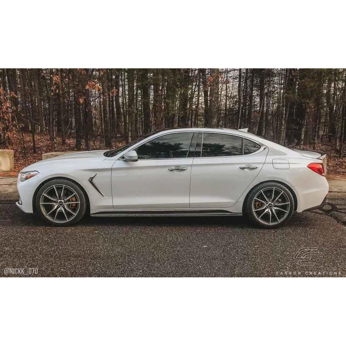 Modify your Hyundai Genesis 2019 with our Exterior/Side Skirts - 6