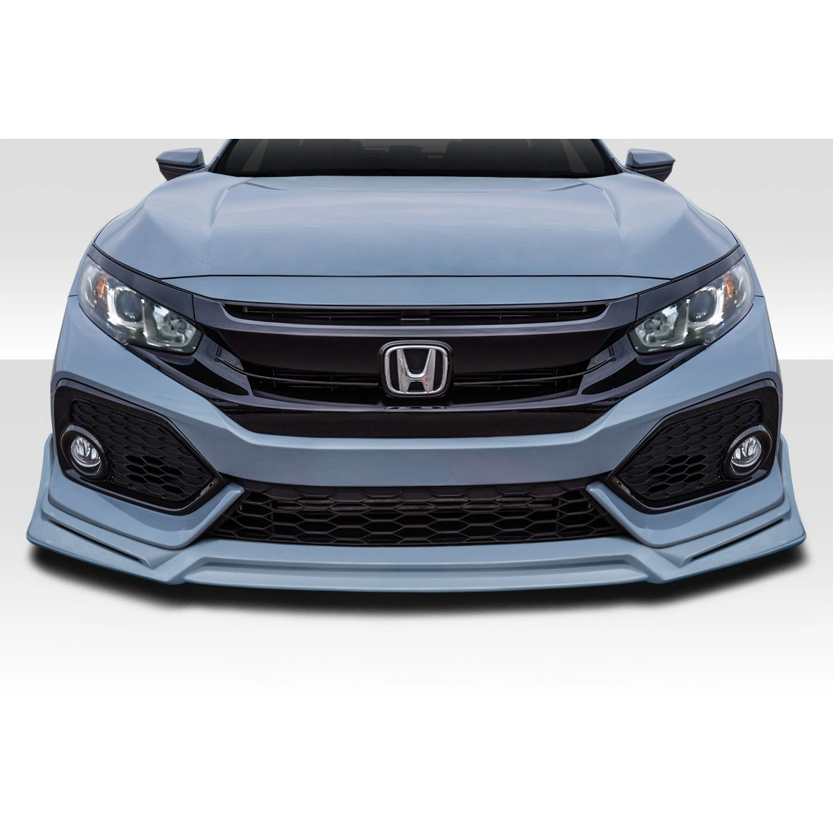 Modify your Honda Civic 2017 with our Exterior/Front Lips - 1