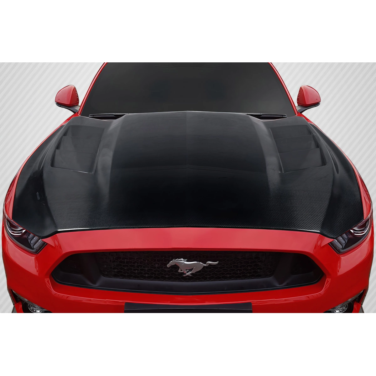 Modify your Ford Mustang 2015 with our Exterior/Hoods - 1