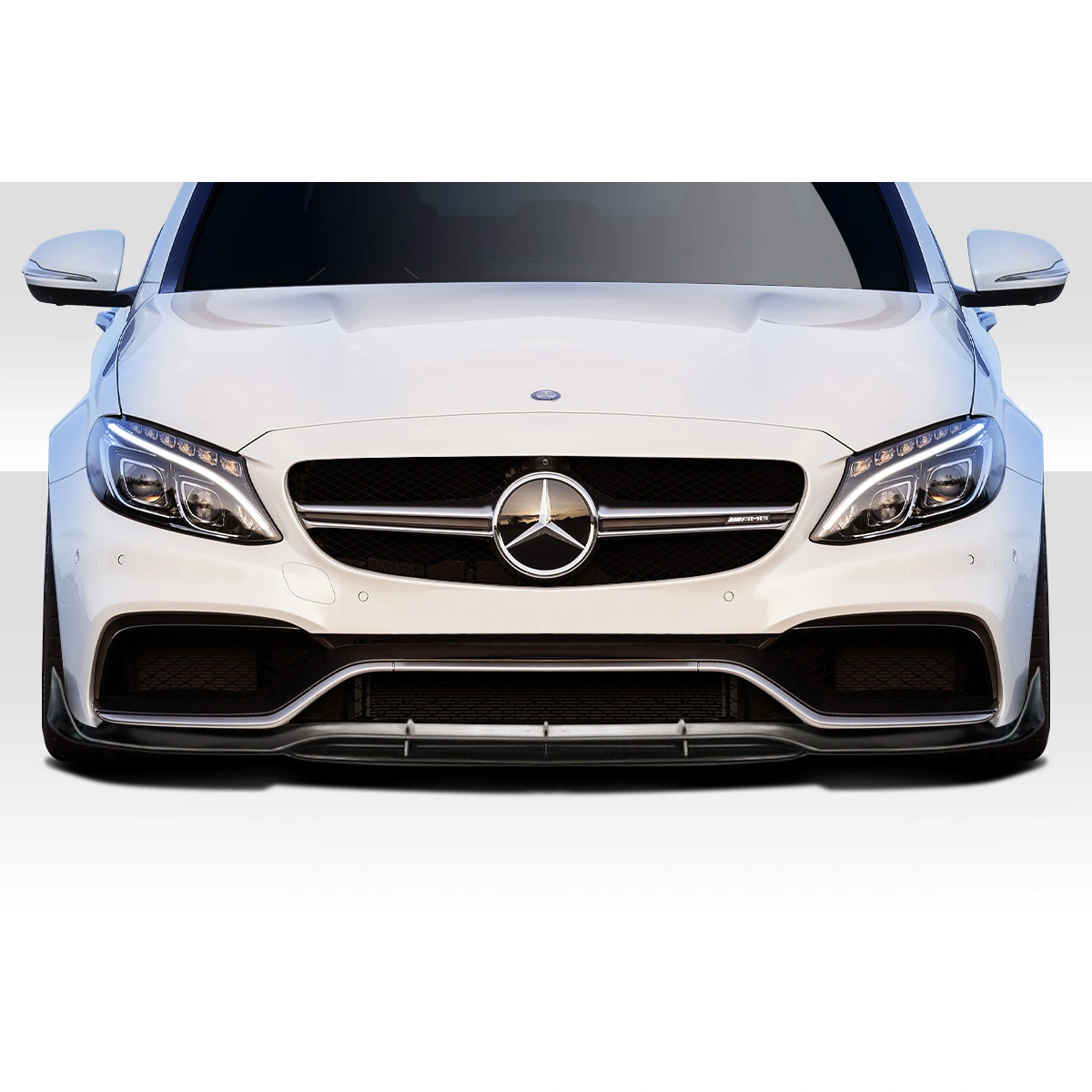 Modify your Mercedes-Benz C300 2015 with our Exterior/Front Lips - 1