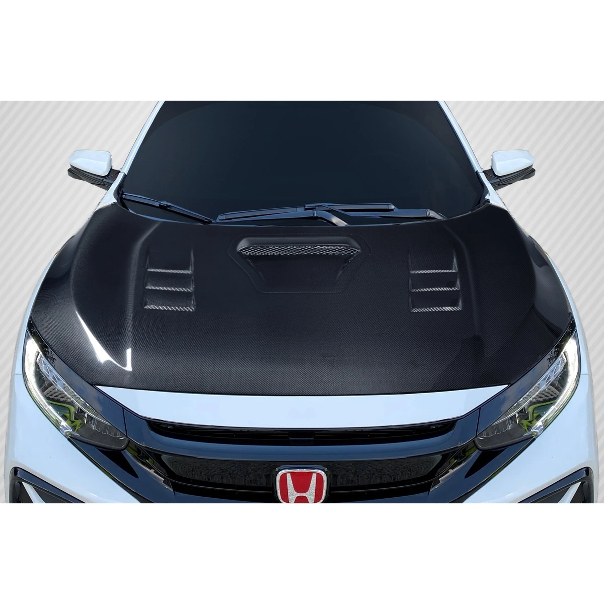 Modify your Honda Civic 2016 with our Exterior/Hoods - 1