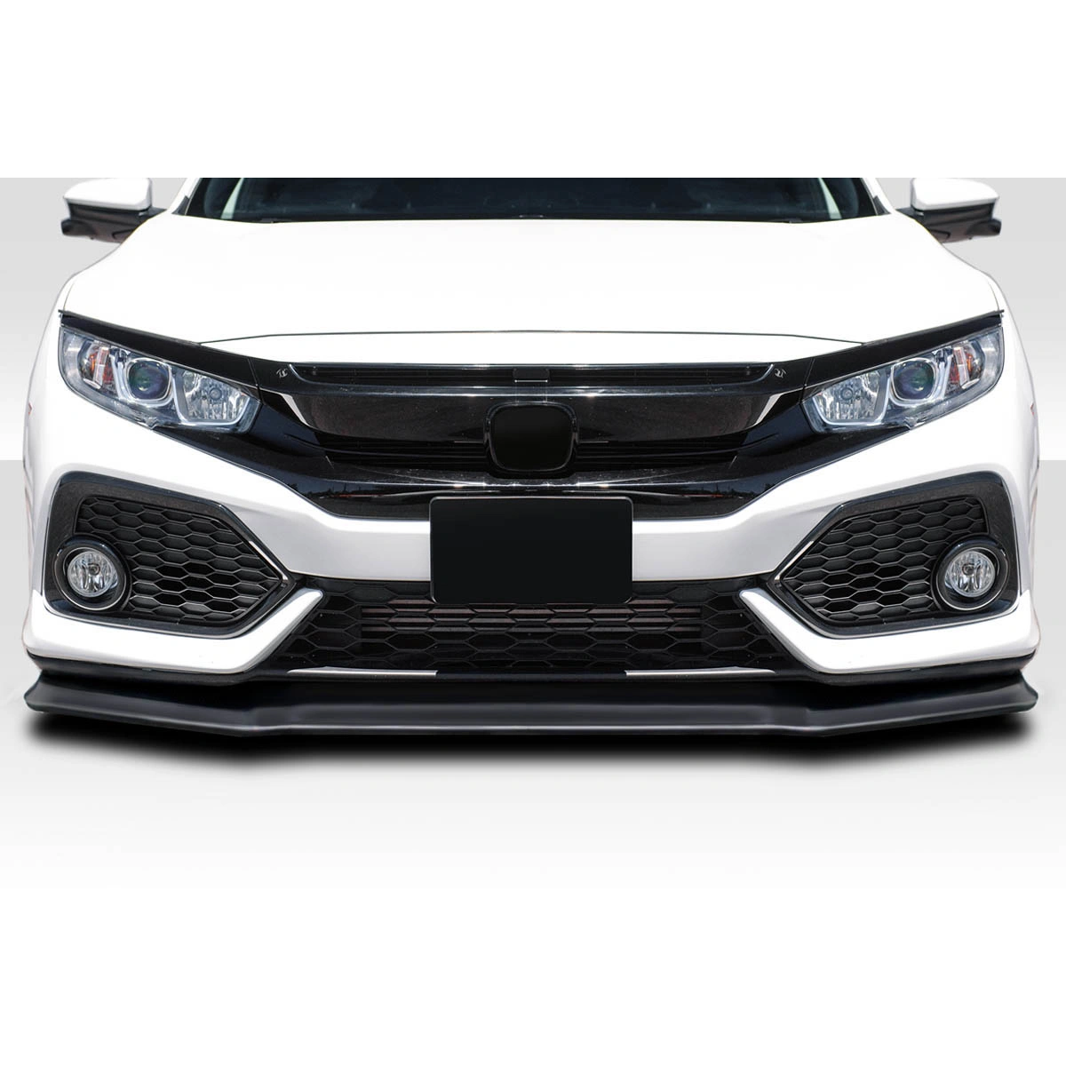 Modify your Honda Civic 2017 with our Exterior/Front Lips - 1