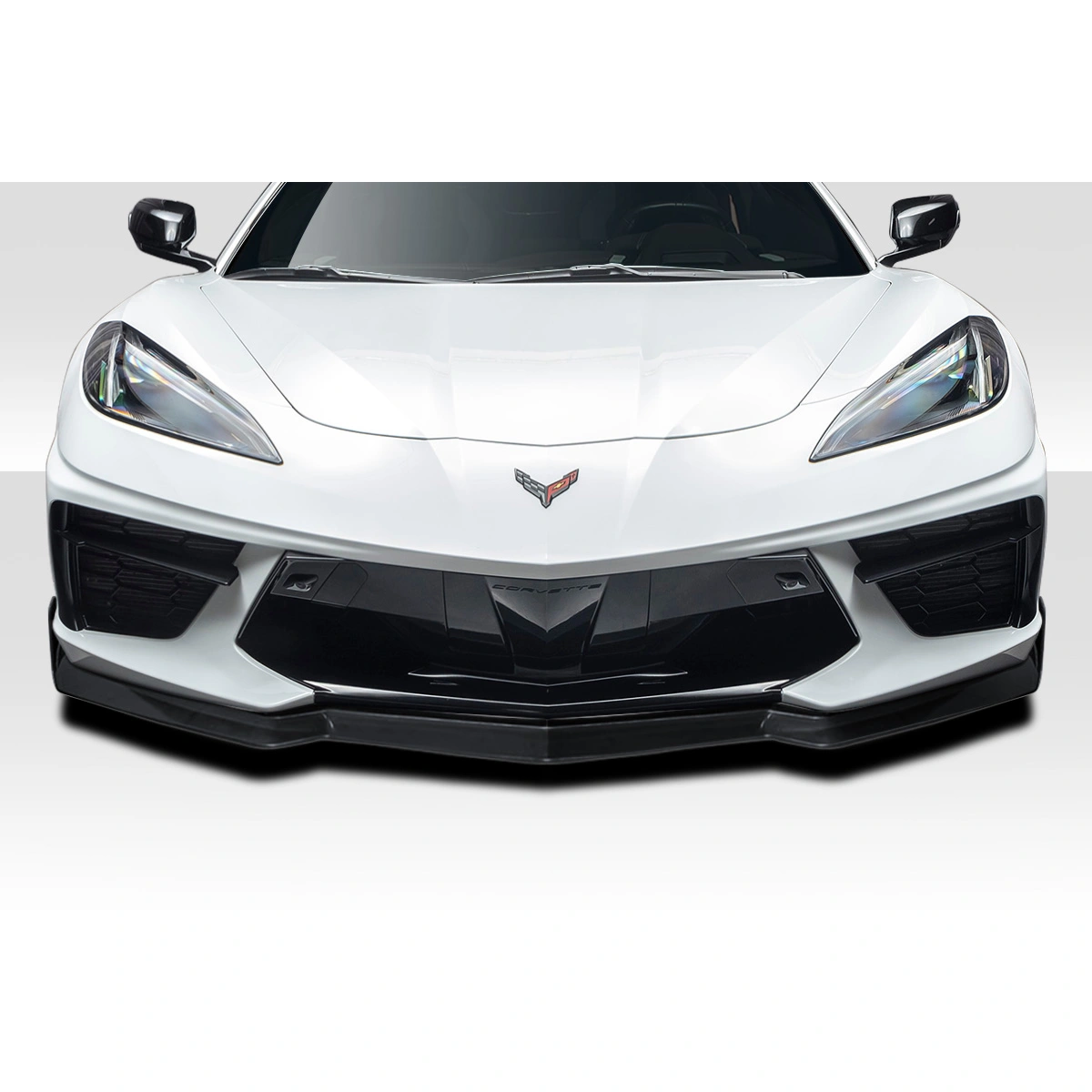 Modify your Chevrolet Corvette 2020 with our Exterior/Front Lips - 1