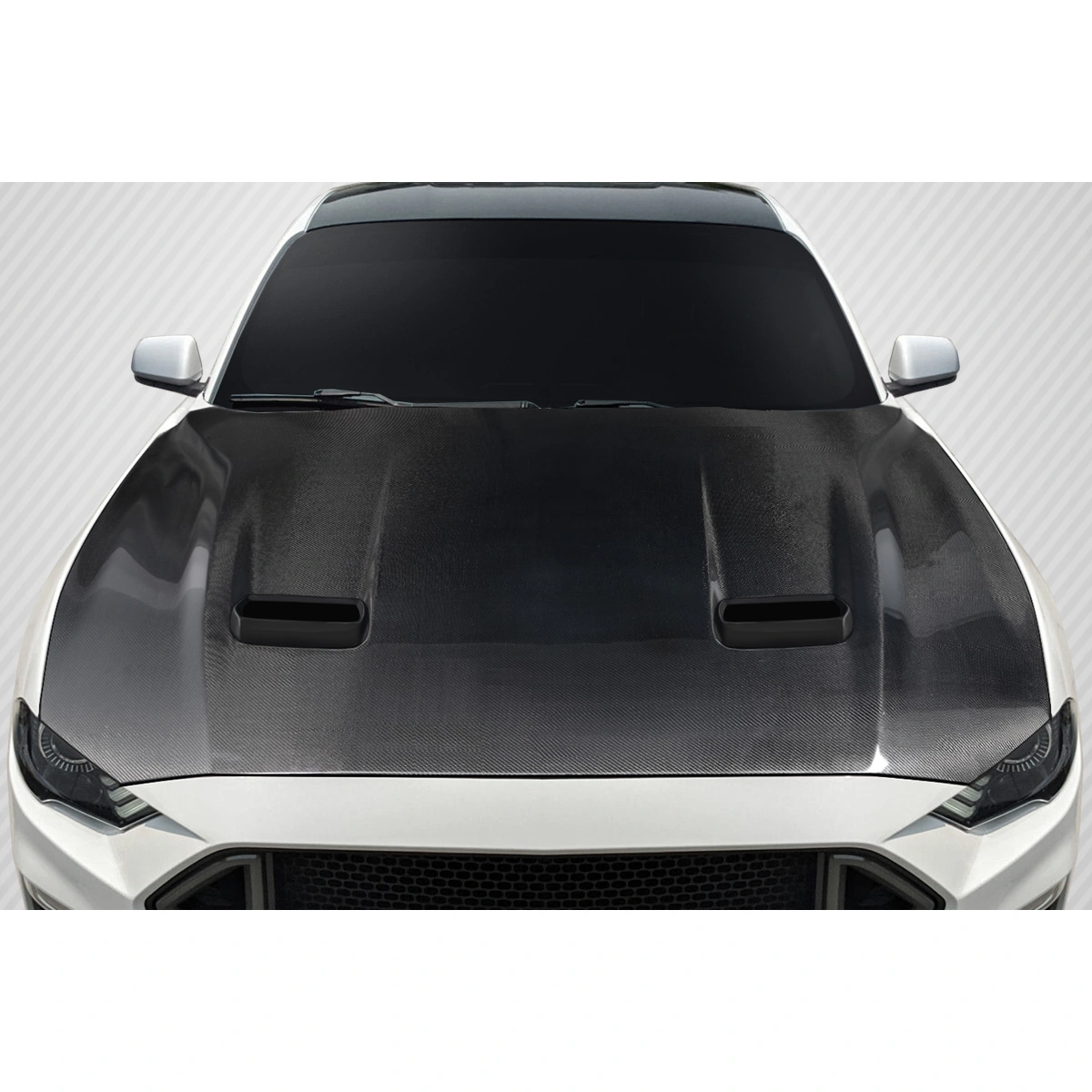Modify your Ford Mustang 2018 with our Exterior/Hoods - 1