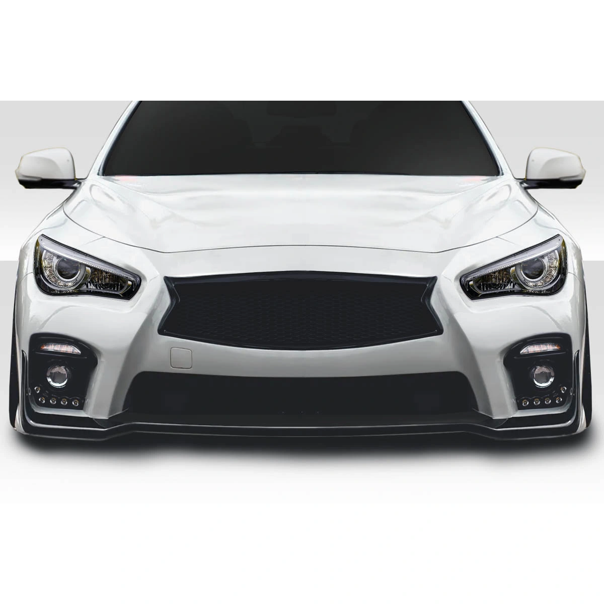 Modify your Infiniti Q50 2014 with our Exterior/Front Bumpers - 1
