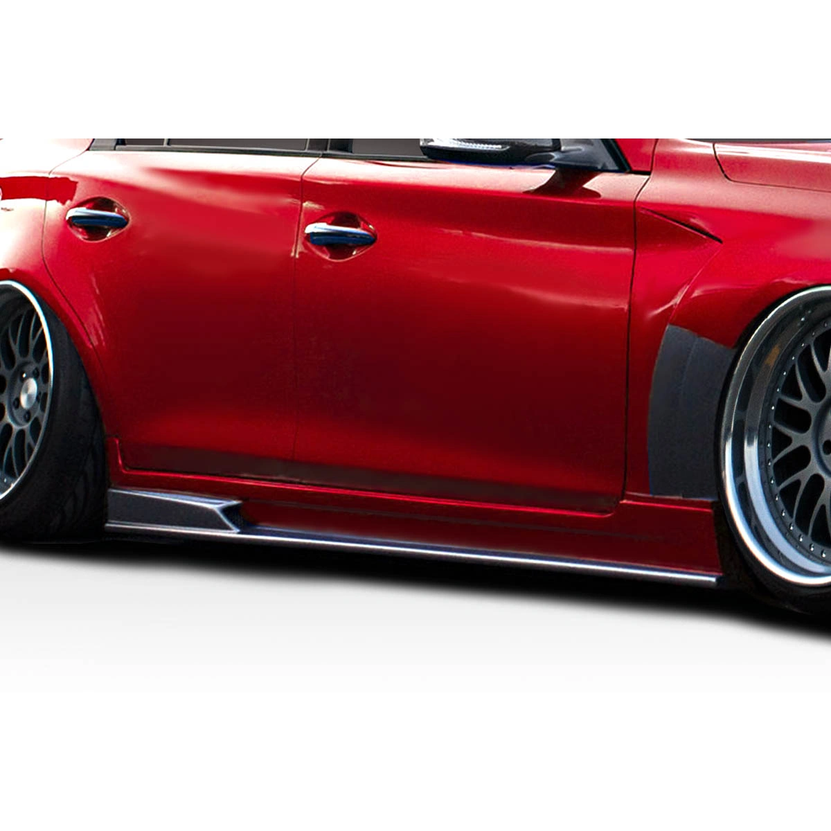 Modify your Infiniti Q50 2014 with our Exterior/Side Skirts - 6
