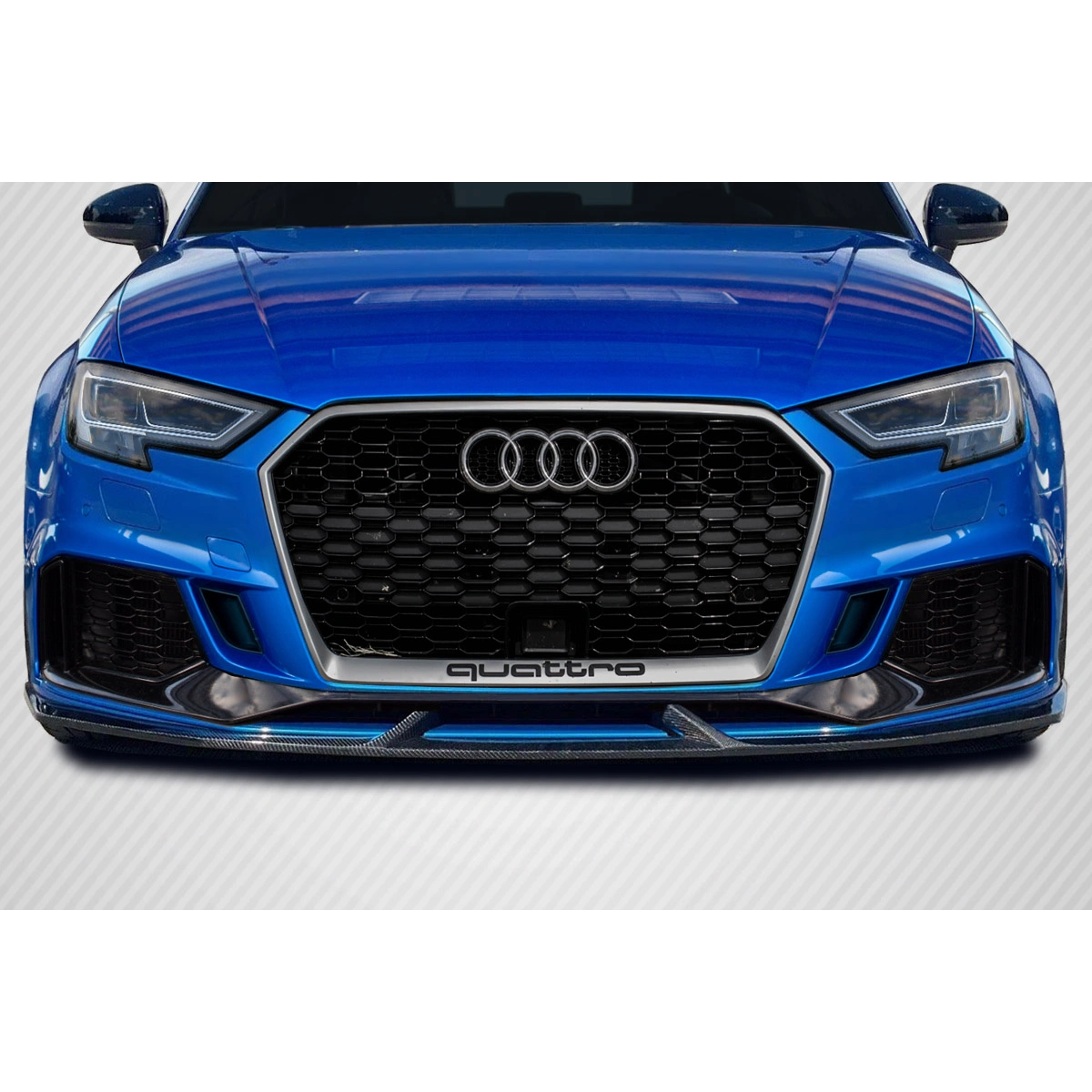 Modify your Audi RS3 2018 with our Exterior/Front Lips - 1