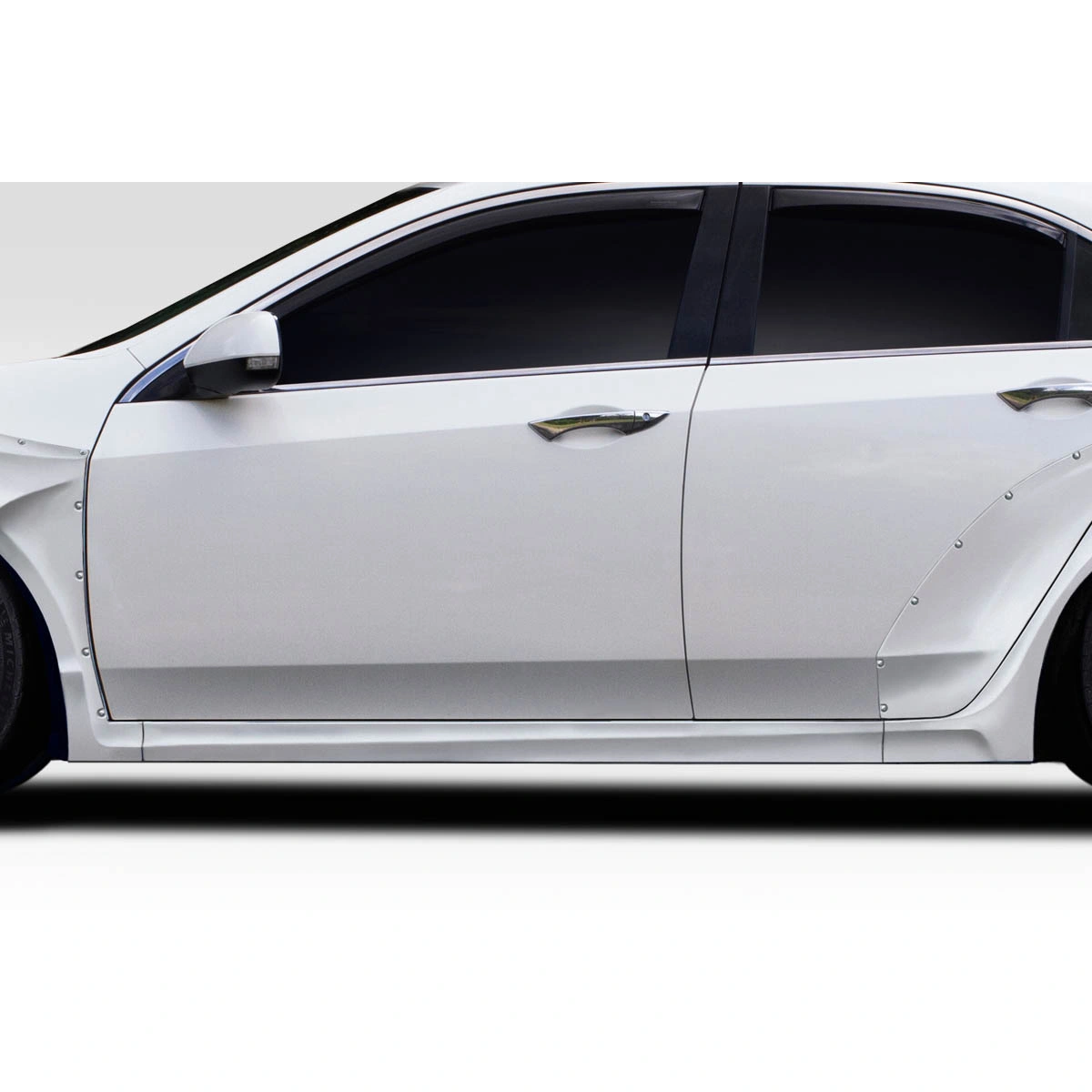 Modify your Acura TSX 2009 with our Exterior/Side Skirts - 1