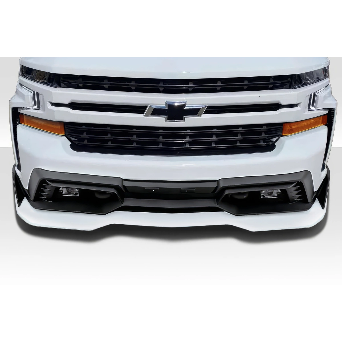 Modify your Chevrolet Silverado 1500 2019 with our Exterior/Front Lips - 1