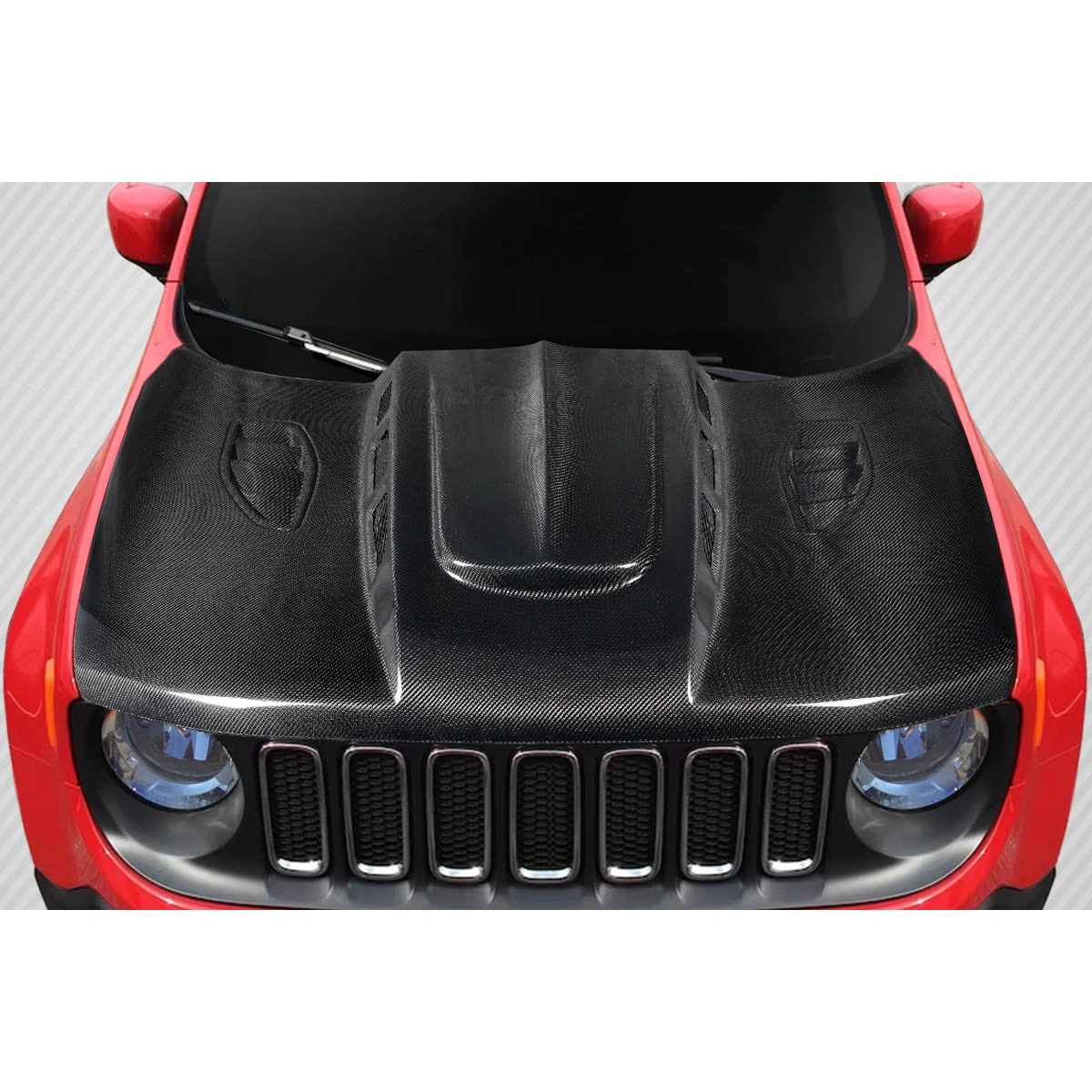Modify your Jeep Renegade 2015 with our Exterior/Hoods - 1
