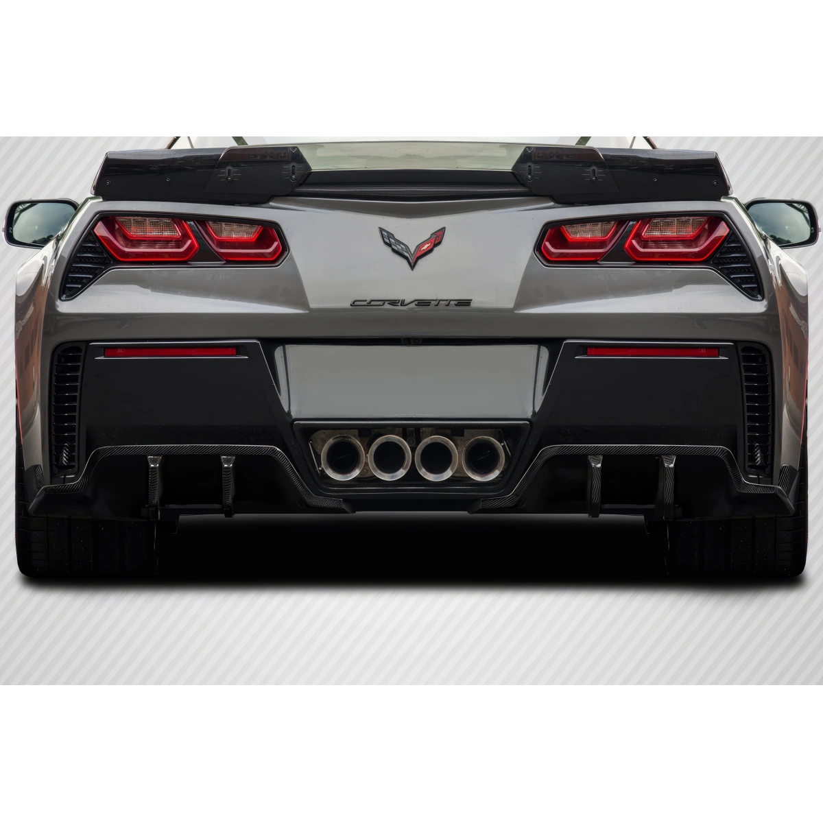 Modify your Chevrolet Corvette 2014 with our Exterior/Diffusers - 1