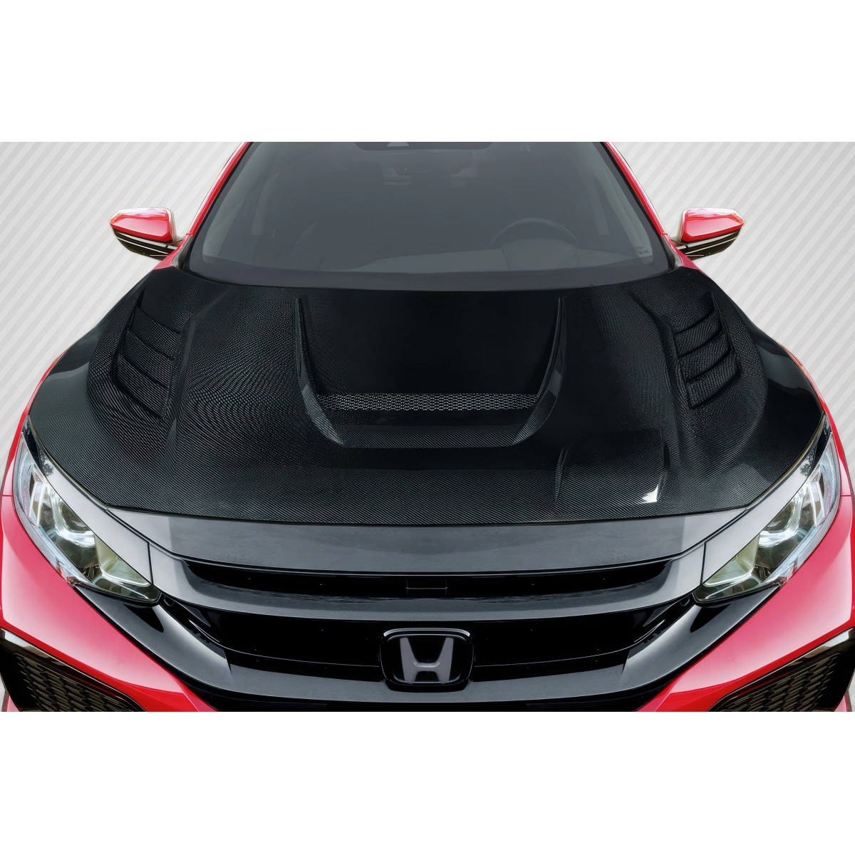 Modify your Honda Civic 2016 with our Exterior/Hoods - 1