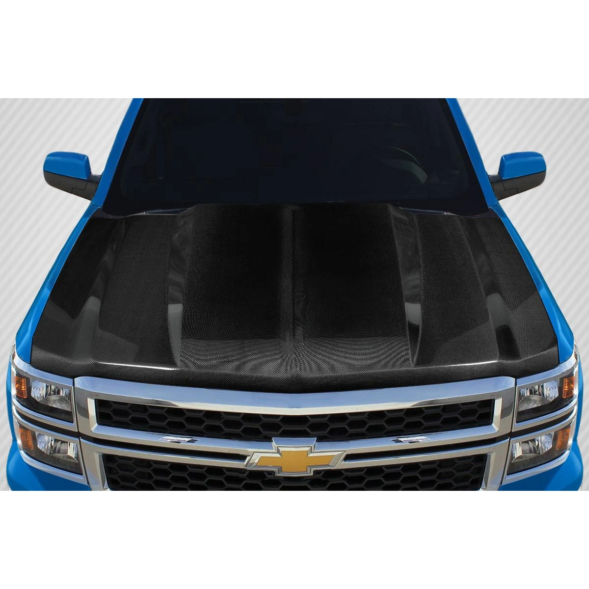 Modify your Chevrolet Silverado 2014 with our Exterior/Hoods - 2
