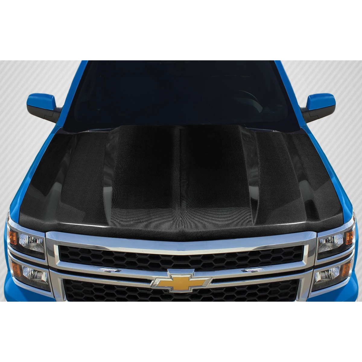 Modify your Chevrolet Silverado 2014 with our Exterior/Hoods - 1