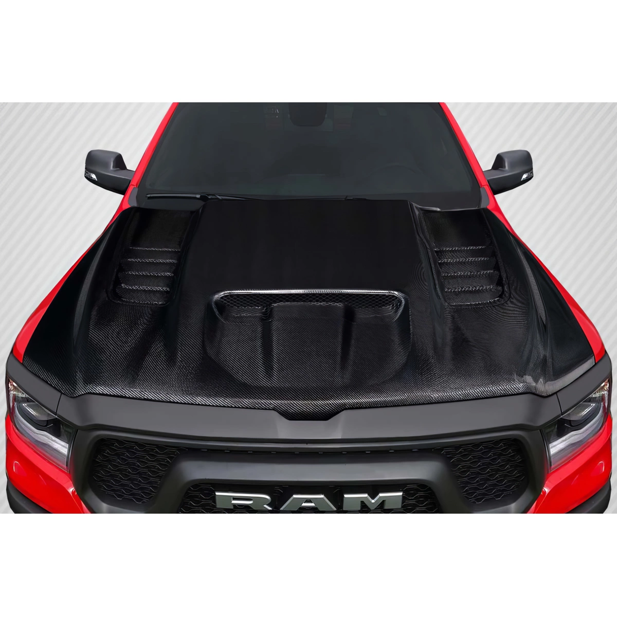Modify your Dodge Ram 2019 with our Exterior/Hoods - 1