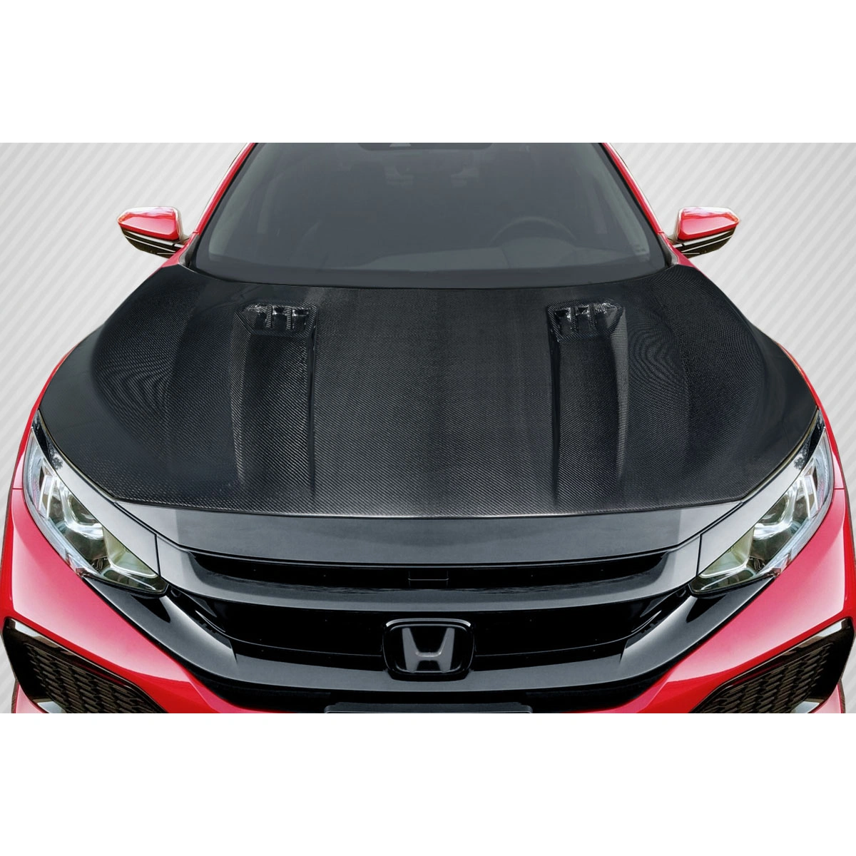 Modify your Honda Civic 2016 with our Exterior/Hoods - 1
