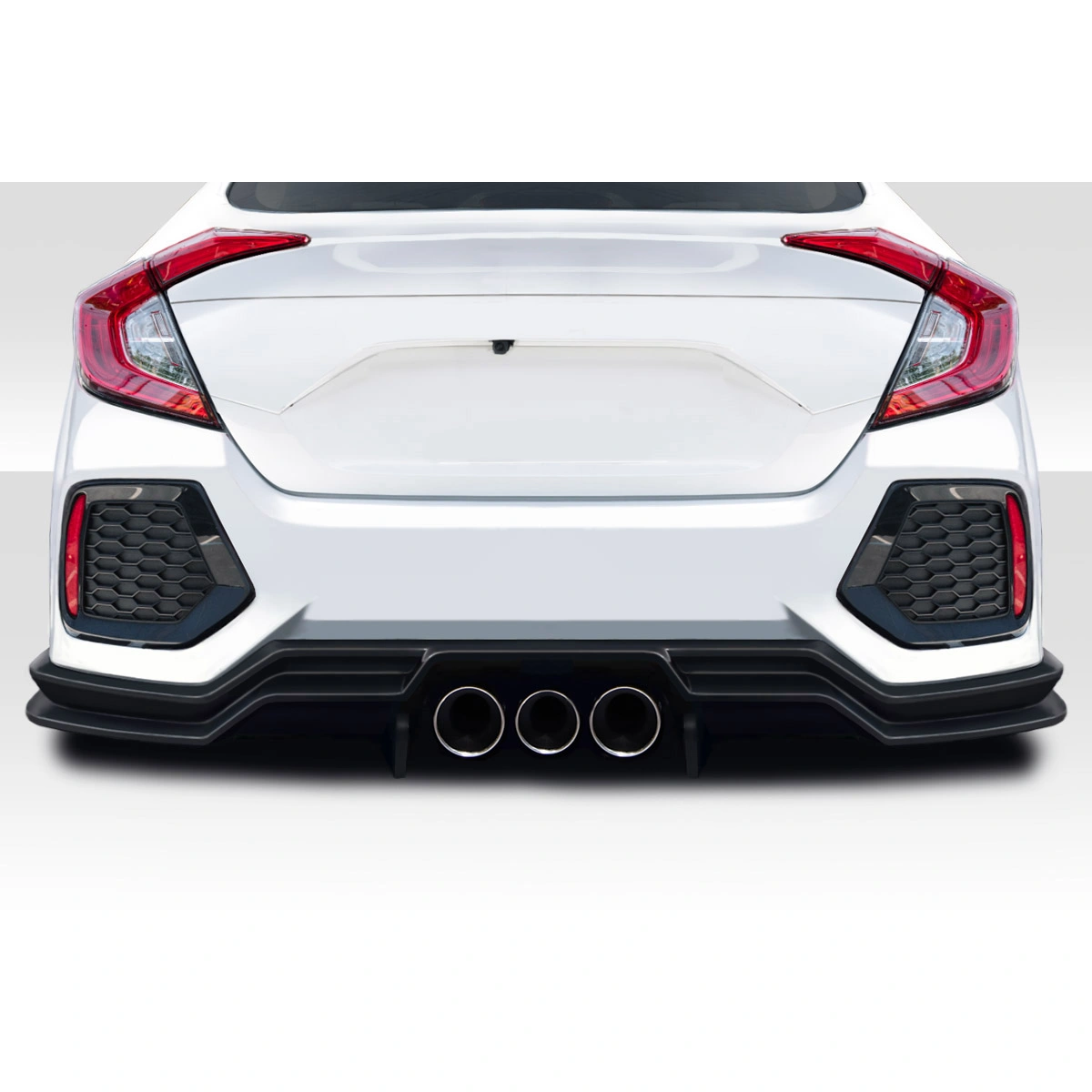Modify your Honda Civic 2016 with our Exterior/Rear Lips - 1