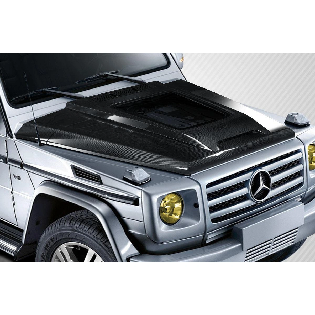 Modify your Mercedes-Benz G-Class 2000 with our Exterior/Hoods - 3