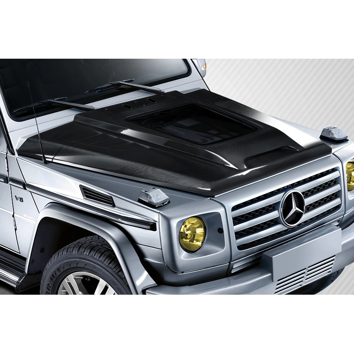 Modify your Mercedes-Benz G-Class 2000 with our Exterior/Hoods - 9
