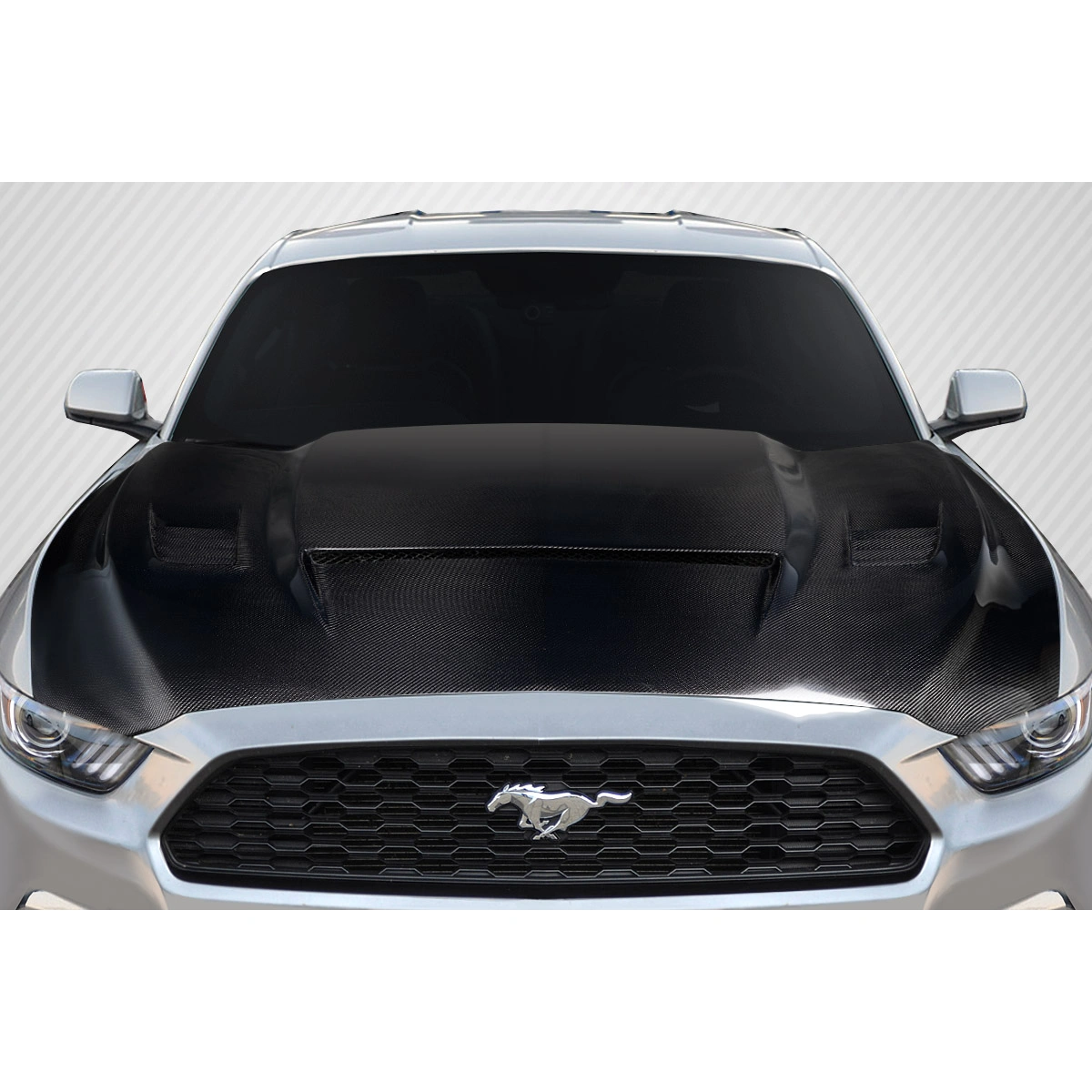 Modify your Ford Mustang 2015 with our Exterior/Hoods - 1