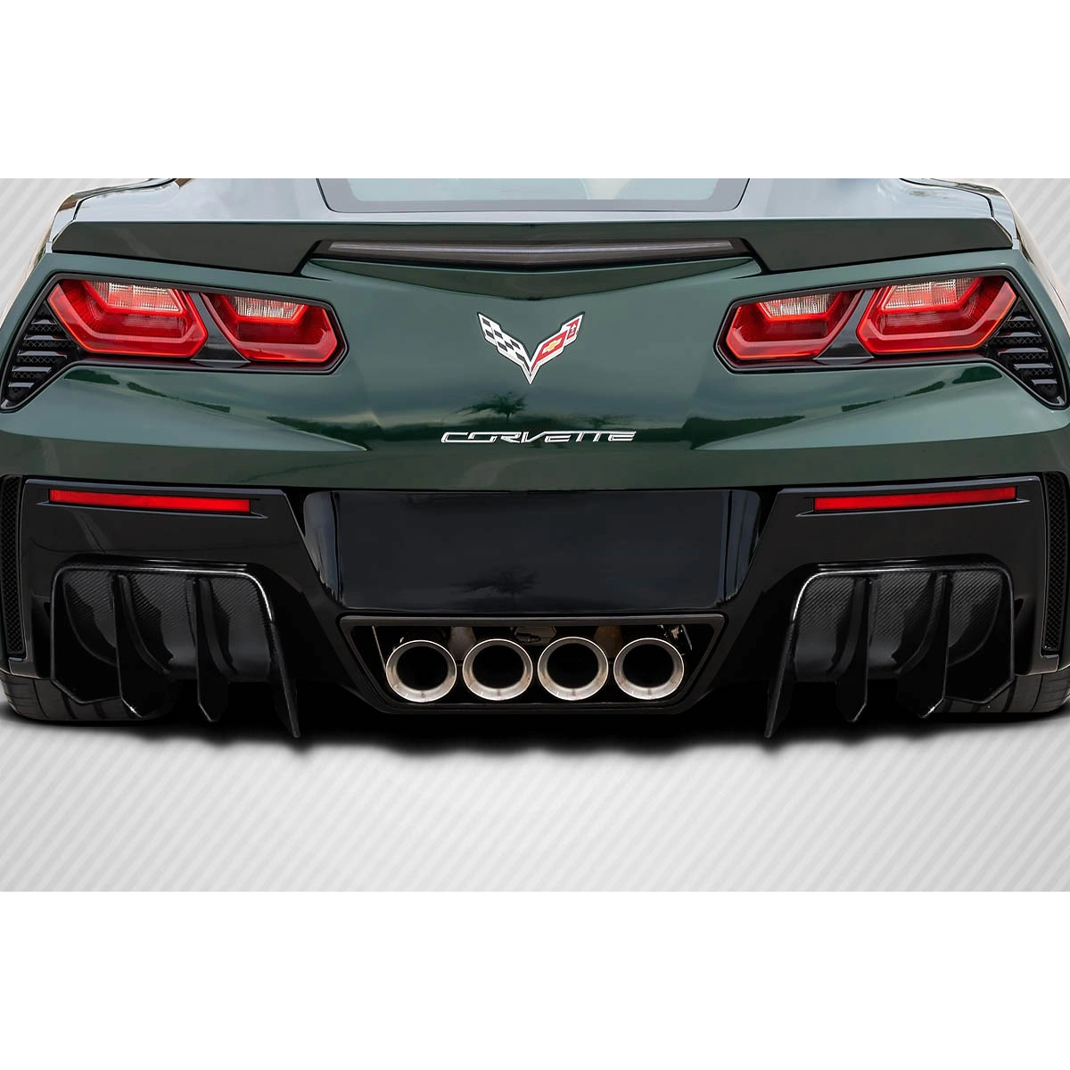 Modify your Chevrolet Corvette 2014 with our Exterior/Diffusers - 1