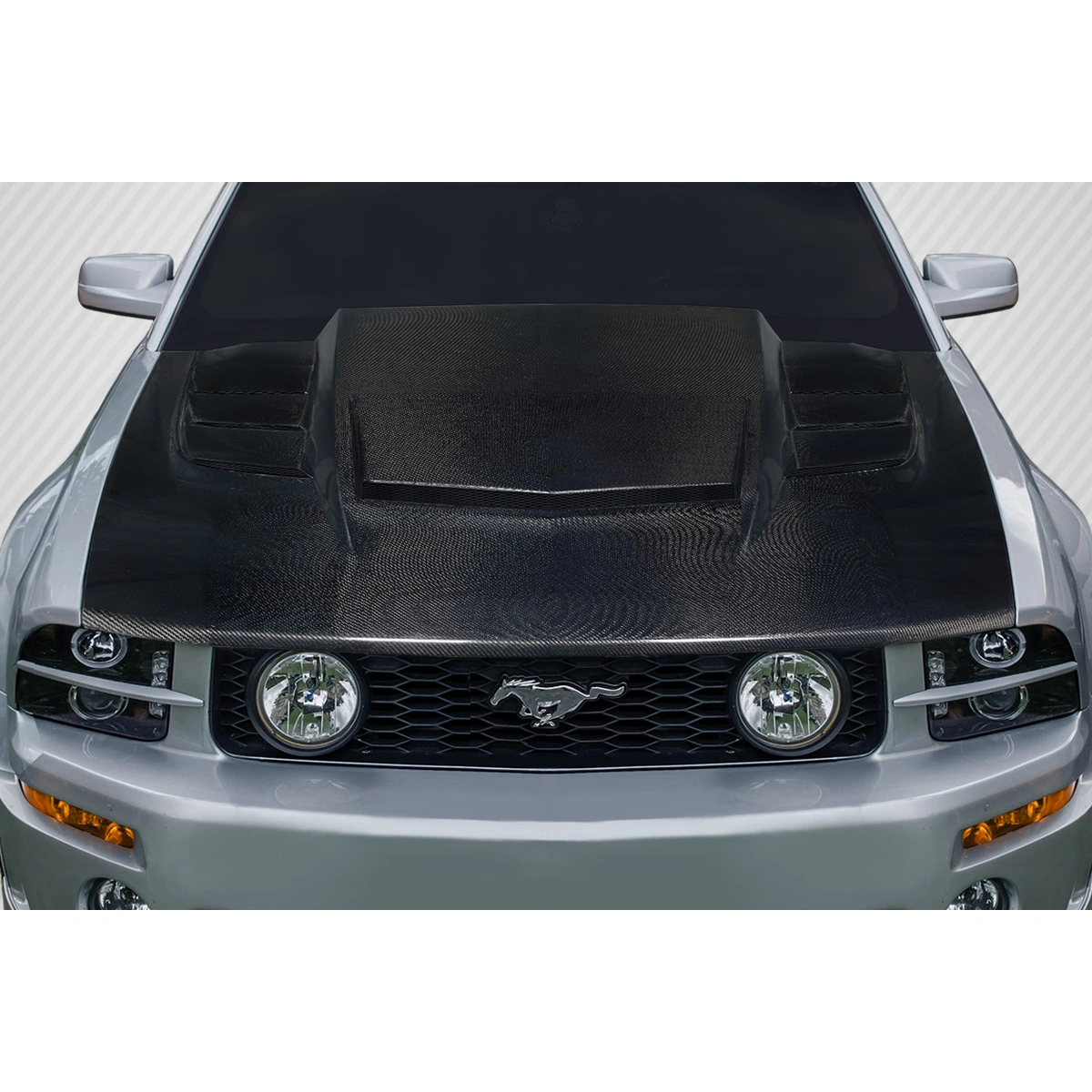 Modify your Ford Mustang 2005 with our Exterior/Hoods - 1