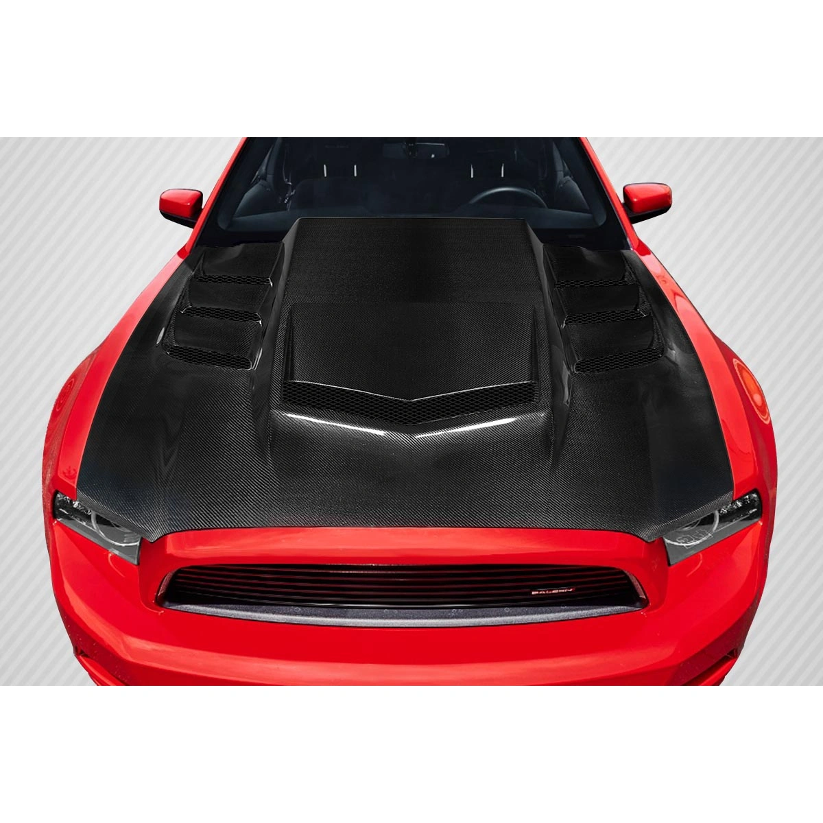 Modify your Ford Mustang 2013 with our Exterior/Hoods - 1