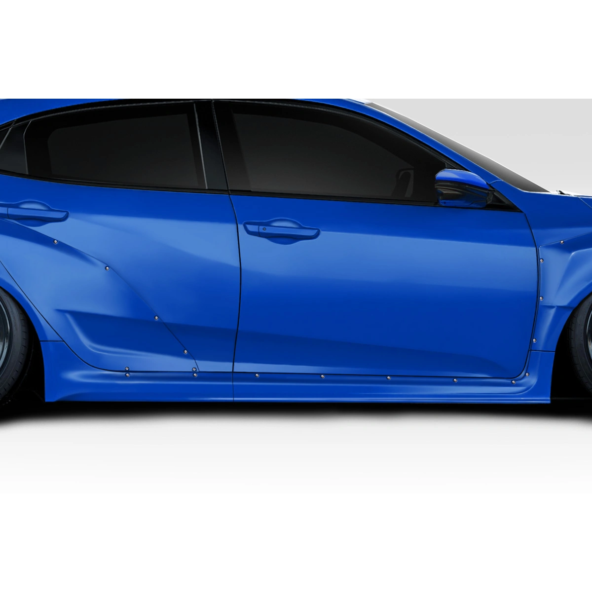 Modify your Honda Civic 2016 with our Exterior/Side Skirts - 1