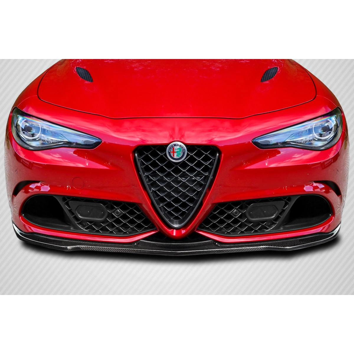 Modify your Alfa Romeo Giulia 2017 with our Exterior/Front Lips - 1