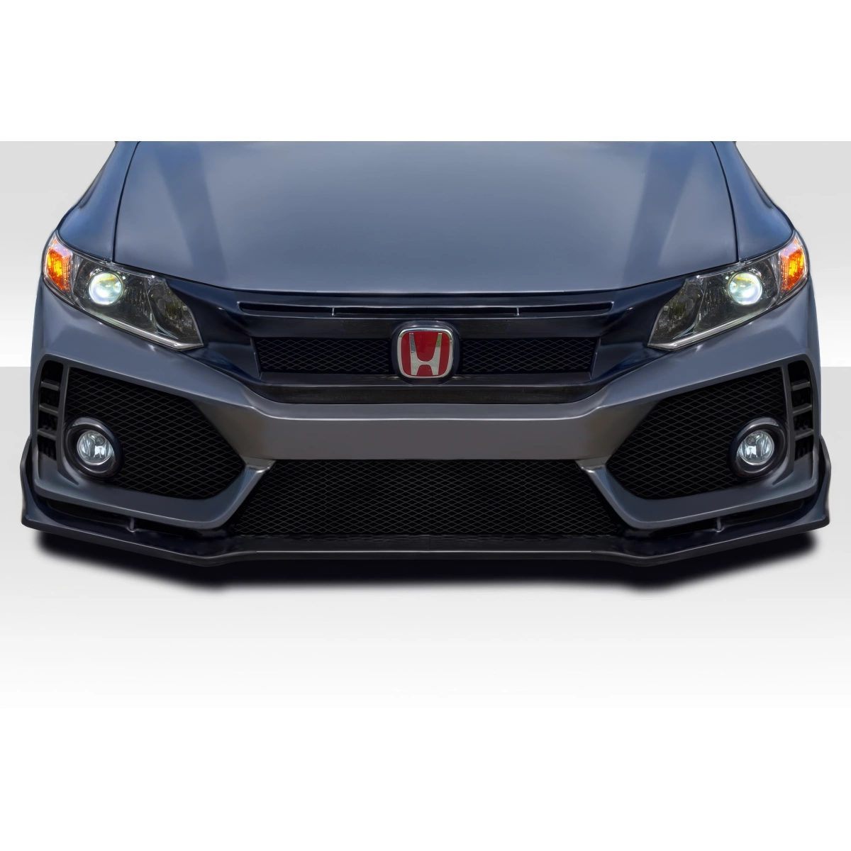 Modify your Honda Civic 2012 with our Exterior/Front Bumpers - 1