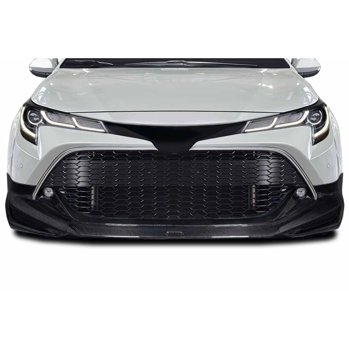 Modify your Toyota Corolla 2019 with our Exterior/Front Lips - 1