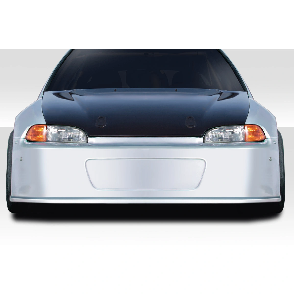 Modify your Honda Civic 1992 with our Exterior/Front Bumpers - 1