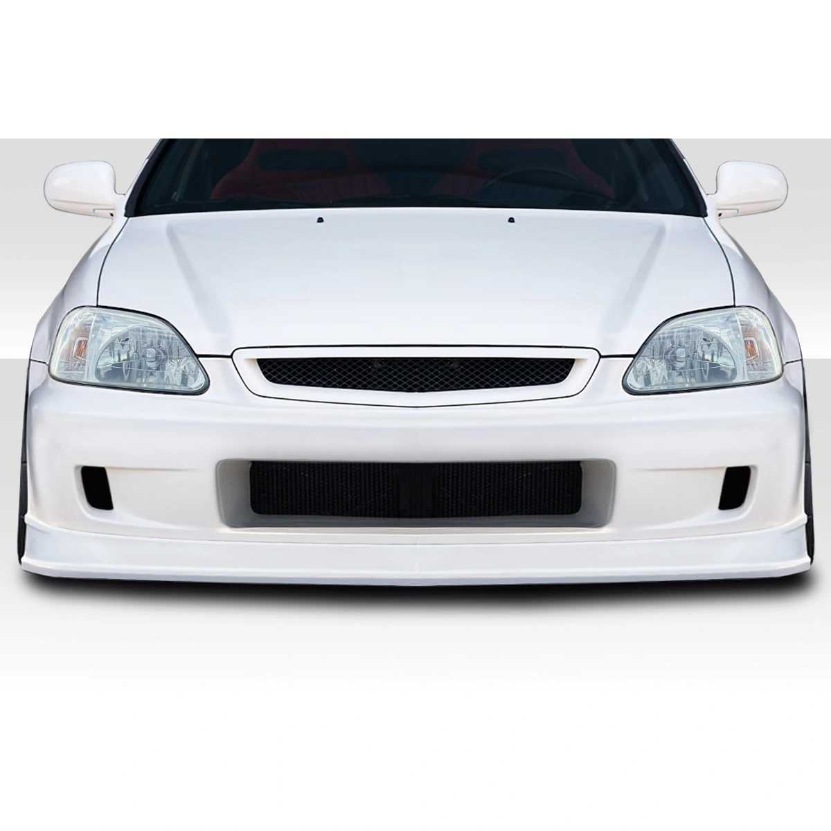Modify your Honda Civic 1999 with our Exterior/Front Bumpers - 1
