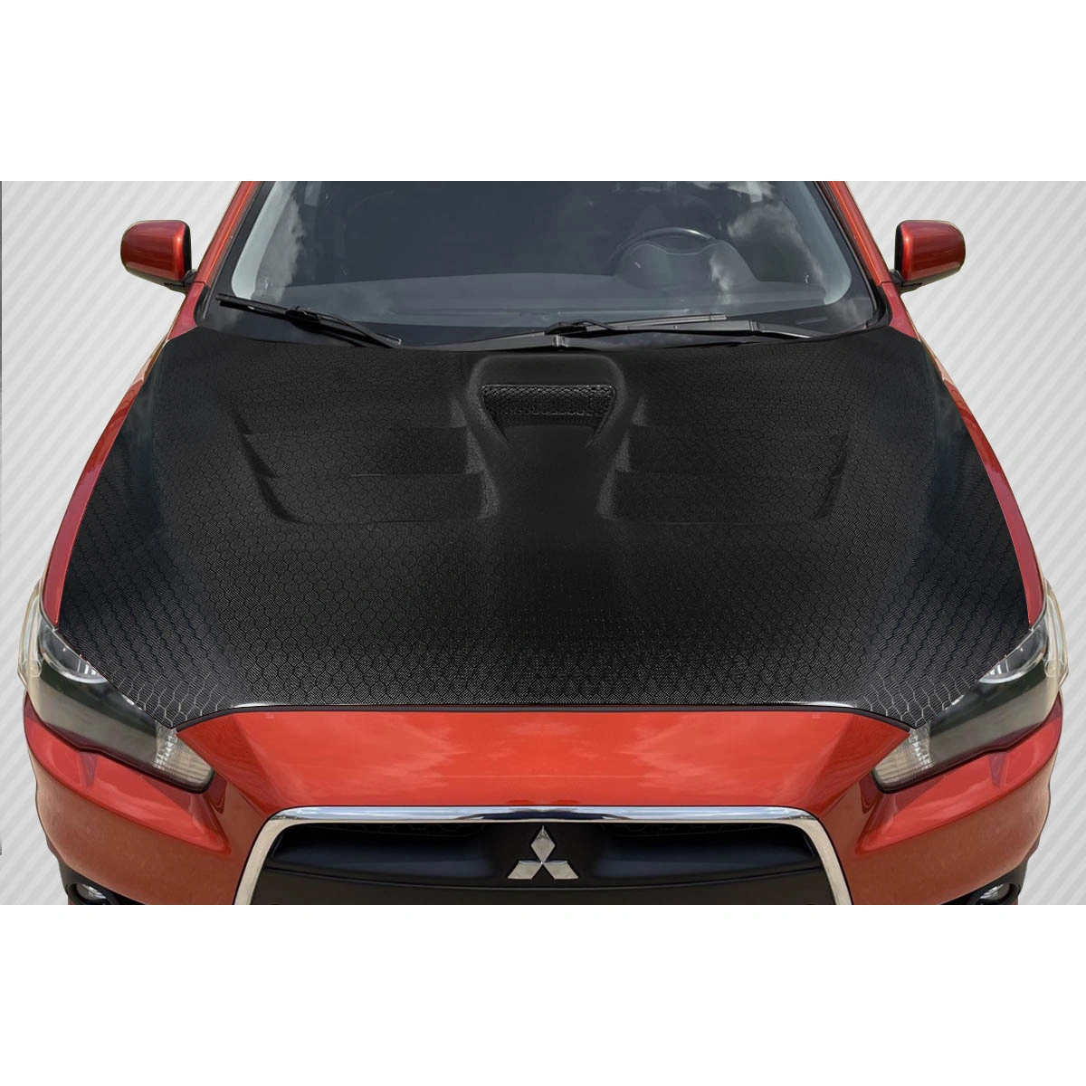 Modify your Mitsubishi Evolution 2008 with our Exterior/Hoods - 1