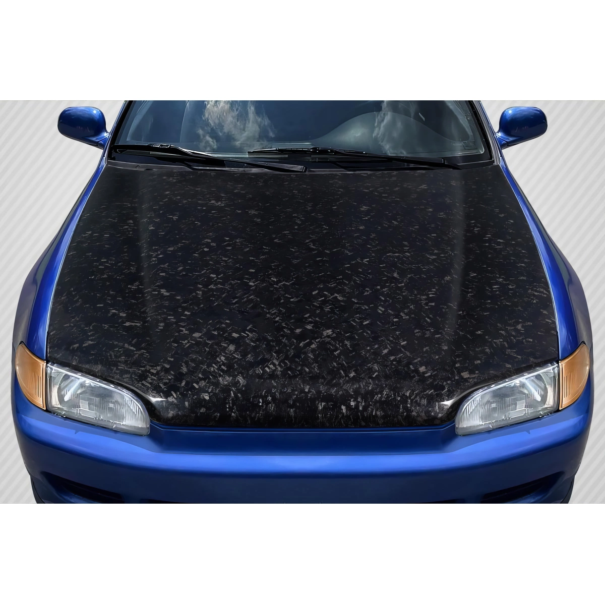 Modify your Honda Civic 1992 with our Exterior/Hoods - 1