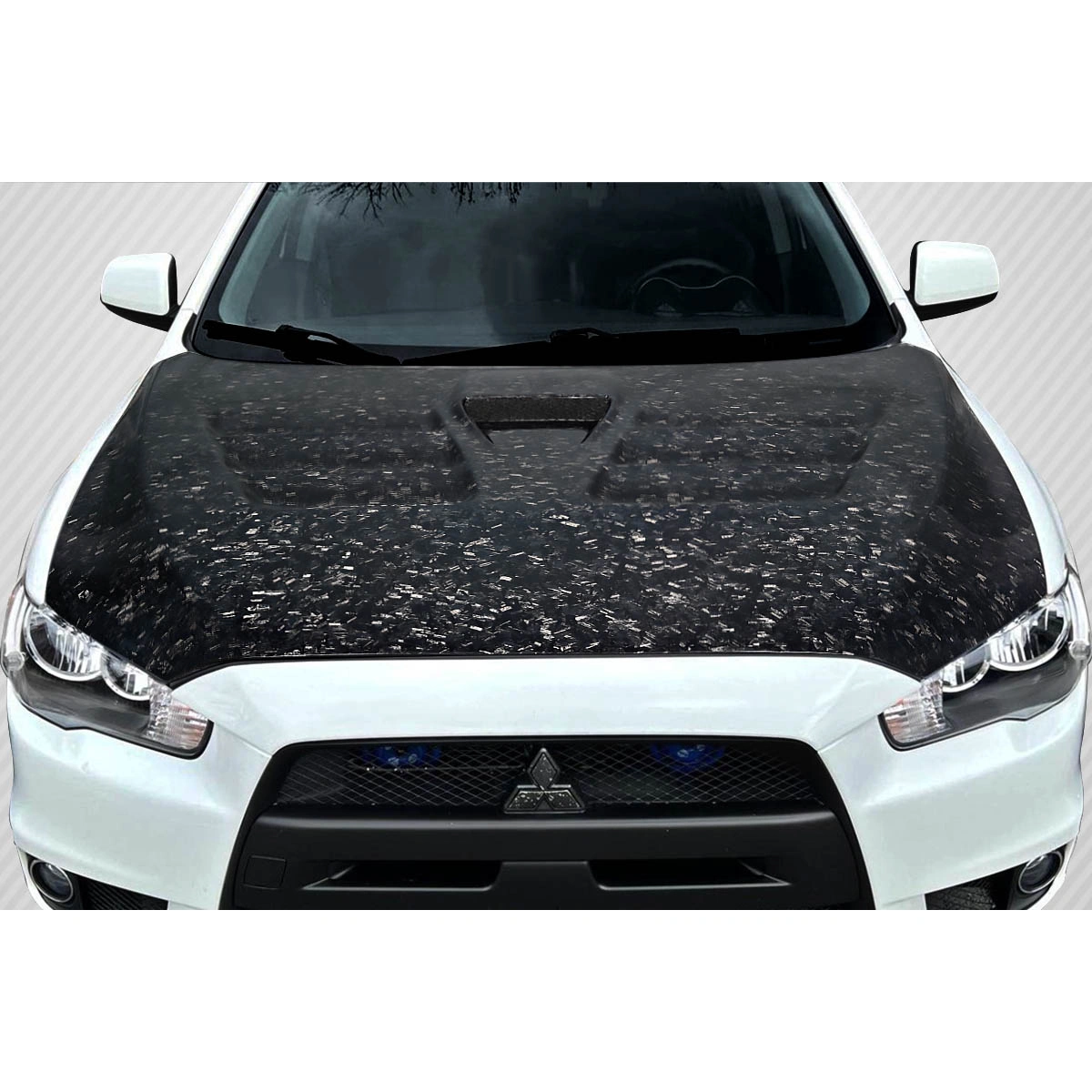 Modify your Mitsubishi Evolution 2008 with our Exterior/Hoods - 1
