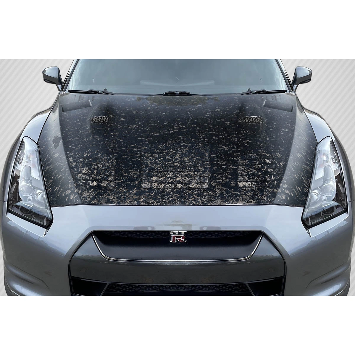 Modify your Nissan GT-R 2009 with our Exterior/Hoods - 1