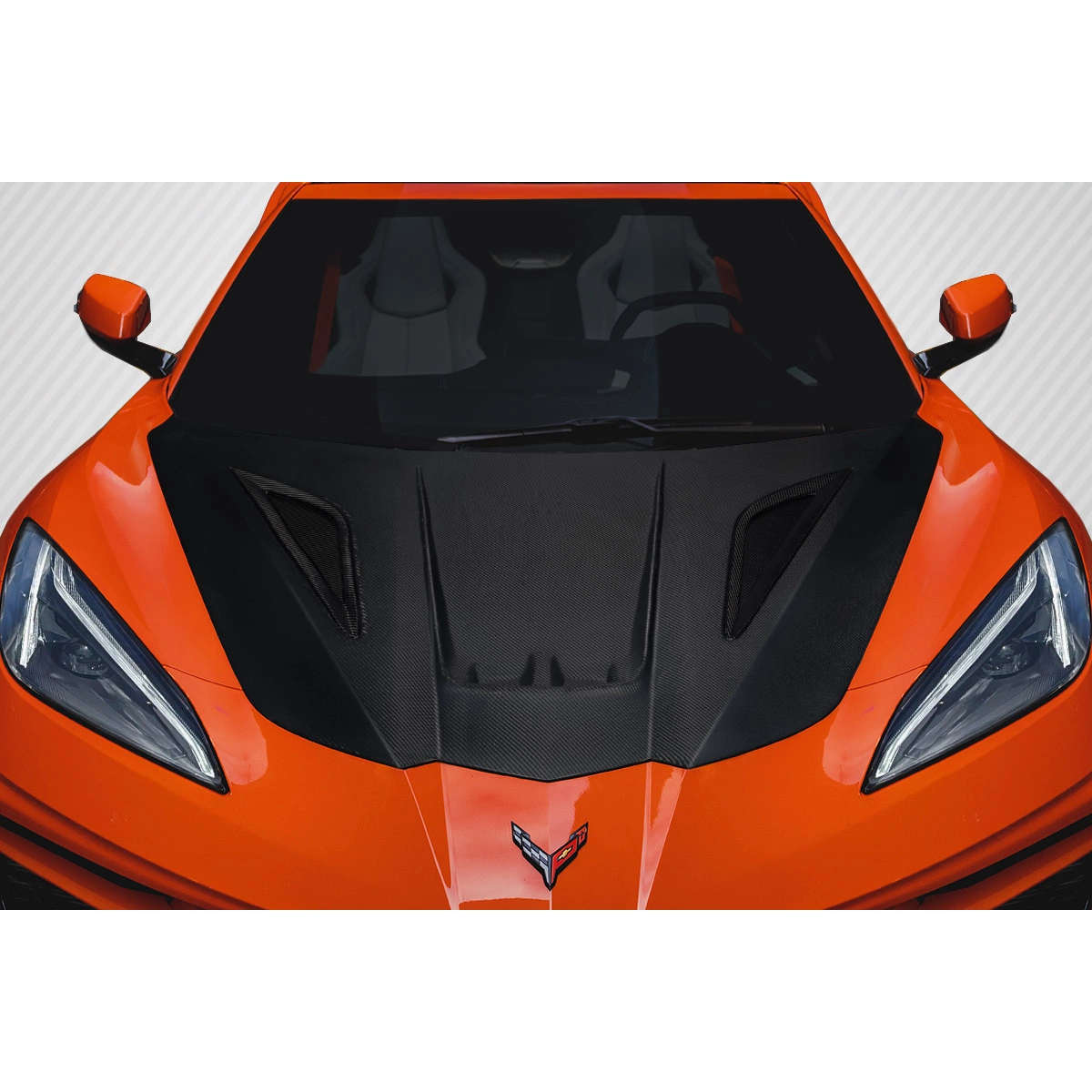 Modify your Chevrolet Corvette 2020 with our Exterior/Hoods - 1