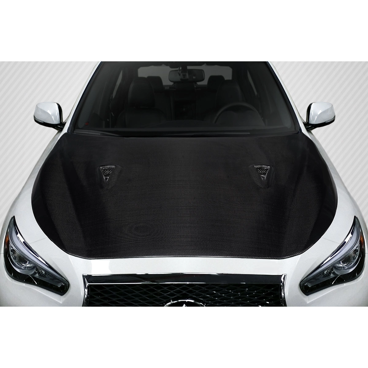 Modify your Infiniti Q50 2014 with our Exterior/Hoods - 1
