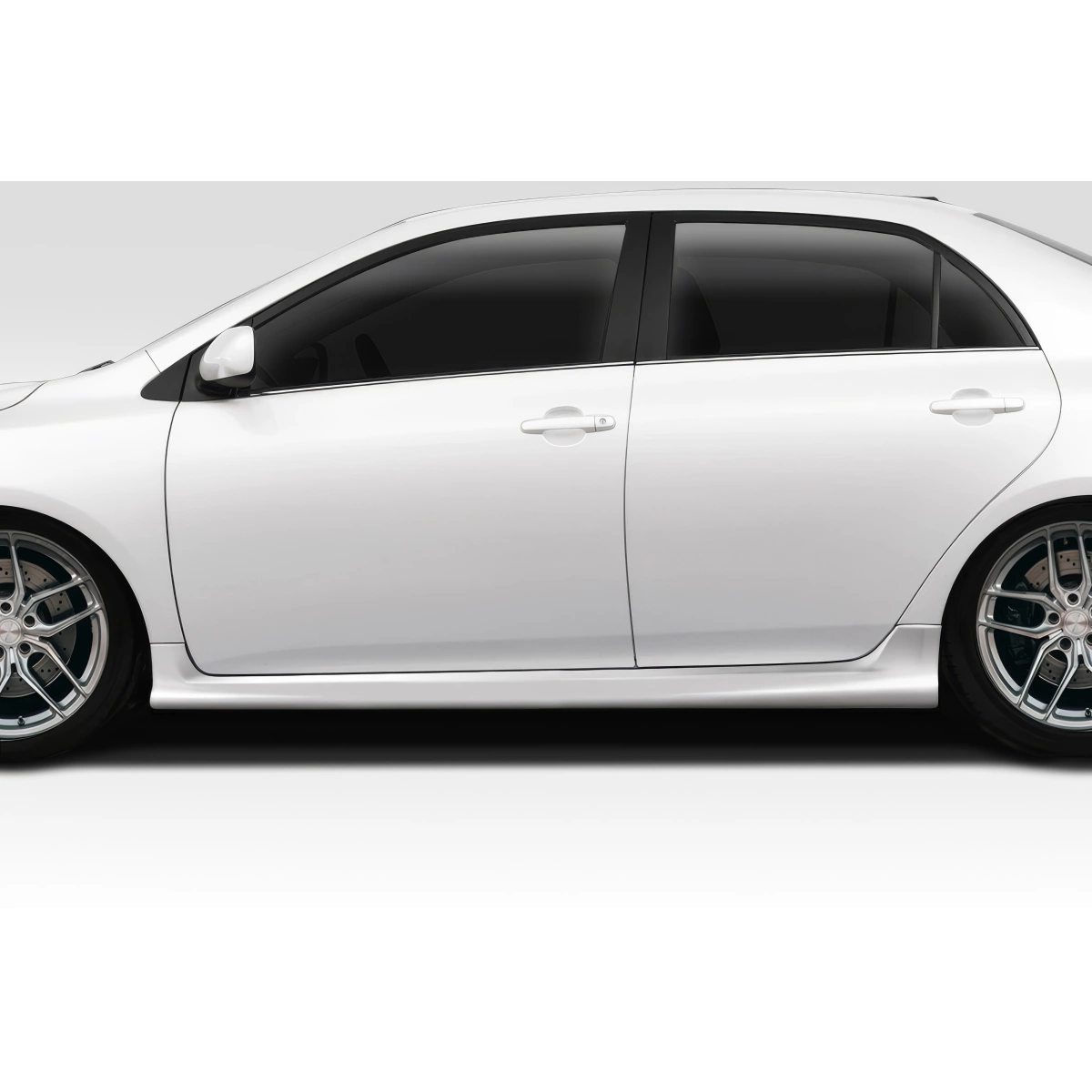 Modify your Toyota Corolla 2009 with our Exterior/Side Skirts - 1