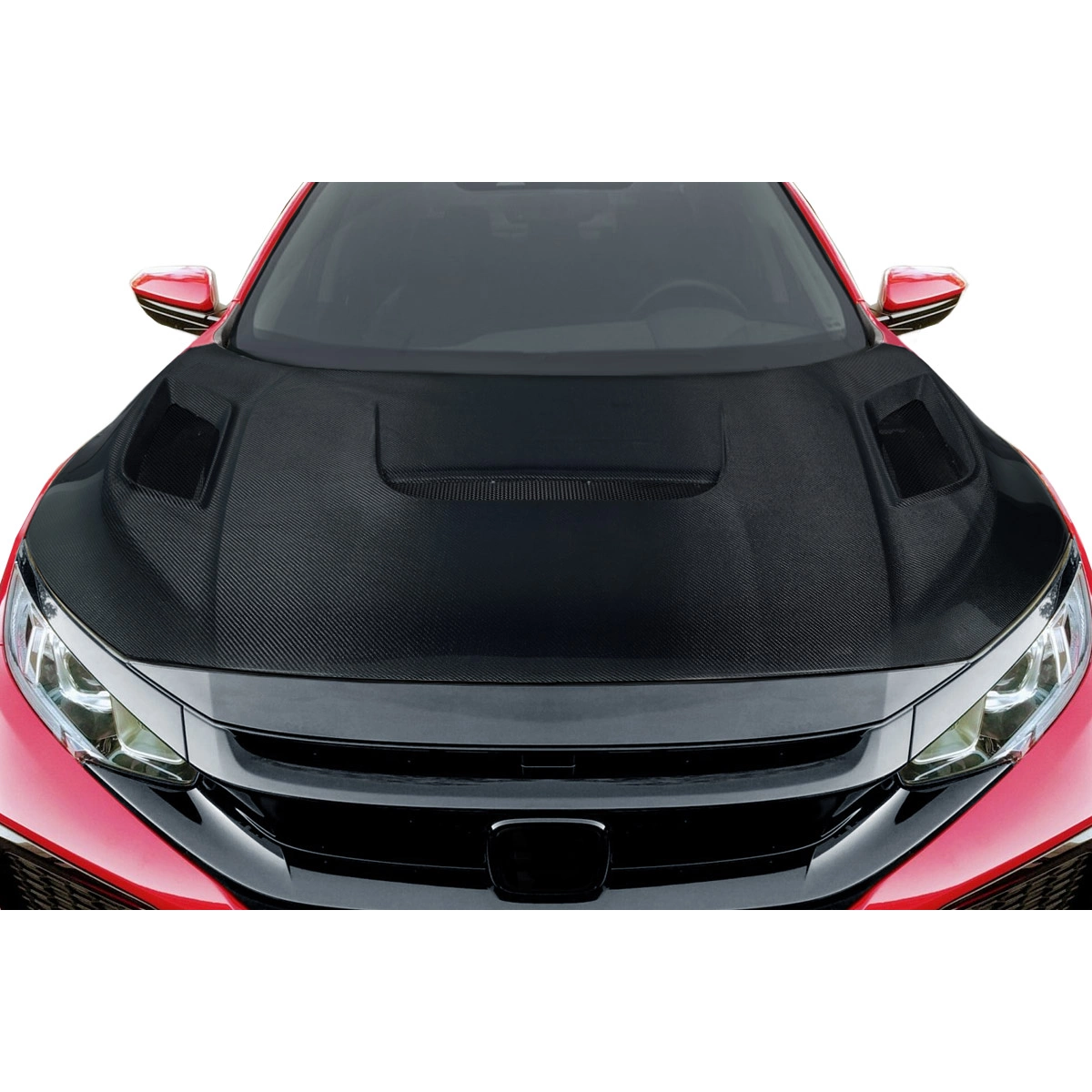 Modify your Honda Civic 2016 with our Exterior/Hoods - 1