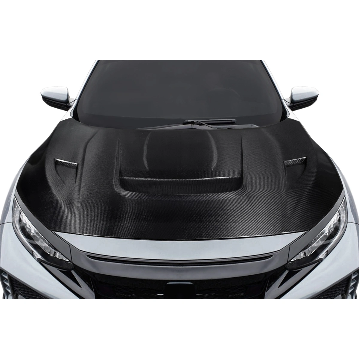 Modify your Honda Civic 2017 with our Exterior/Hoods - 1