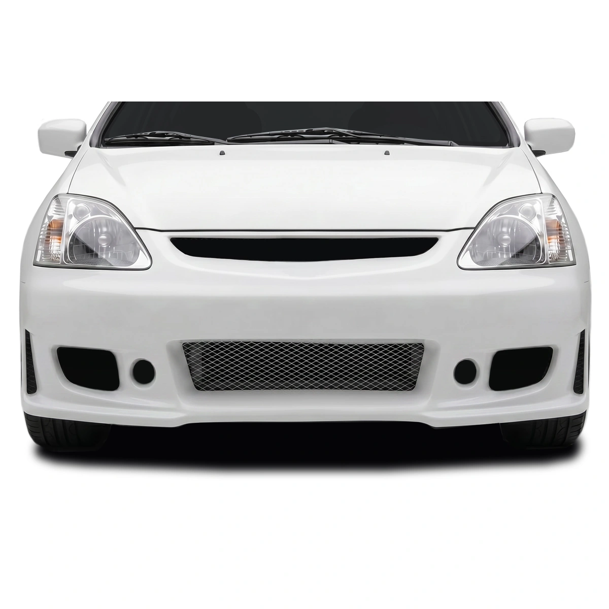 Modify your Honda Civic 2002 with our Exterior/Front Bumpers - 2