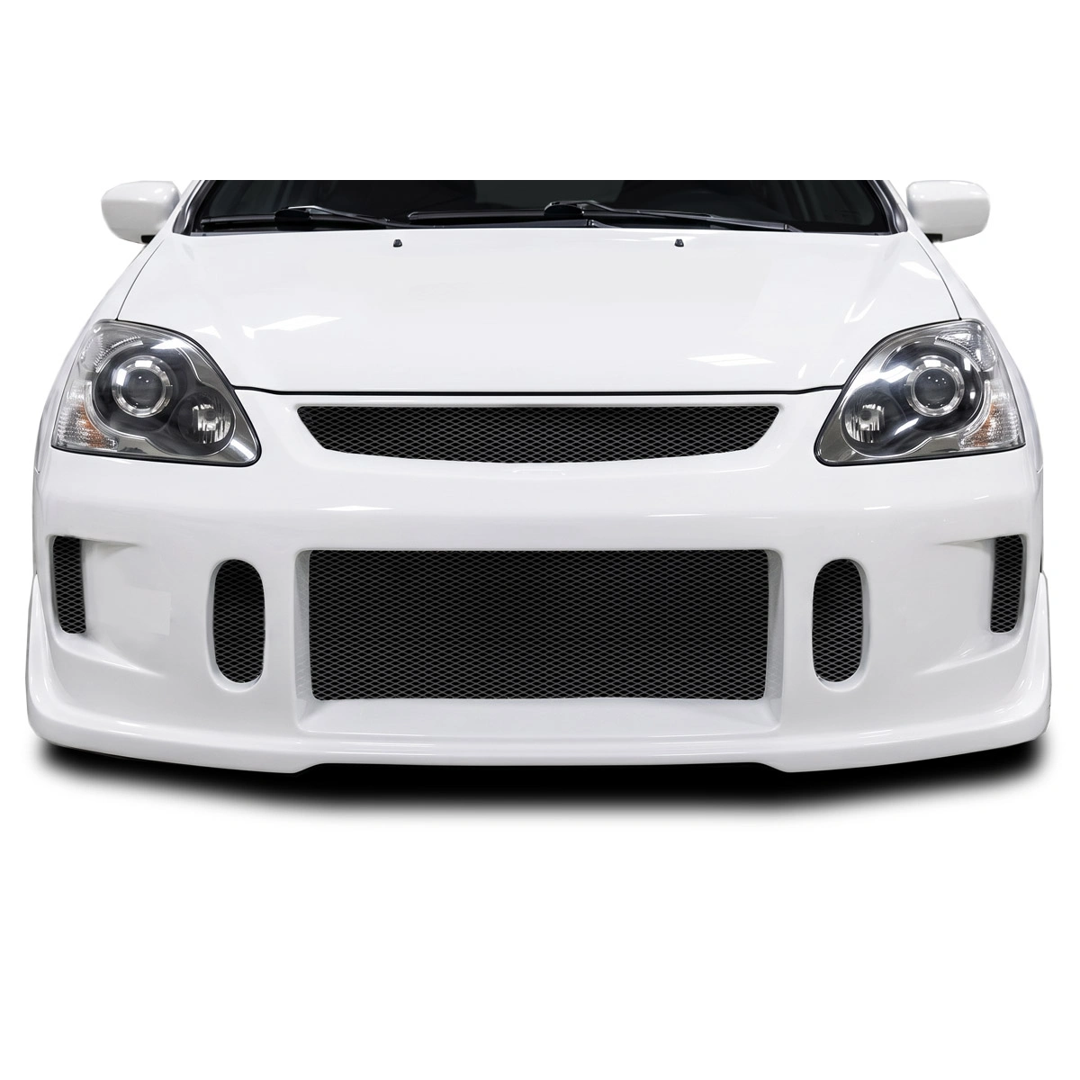 Modify your Honda Civic 2002 with our Exterior/Front Bumpers - 2
