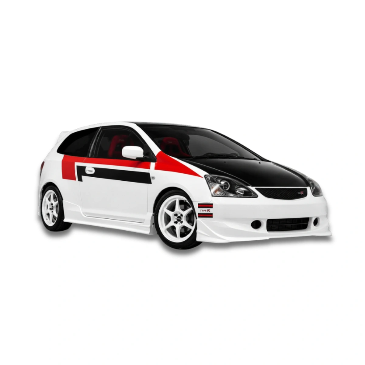 Modify your Honda Civic 2002 with our Exterior/Side Skirts - 2