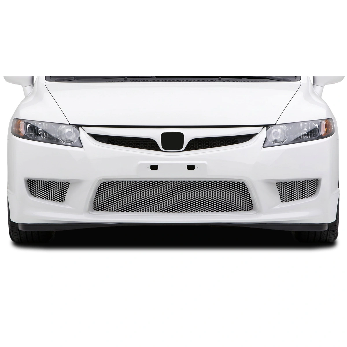 Modify your Honda Civic 2006 with our Exterior/Front Bumpers - 2