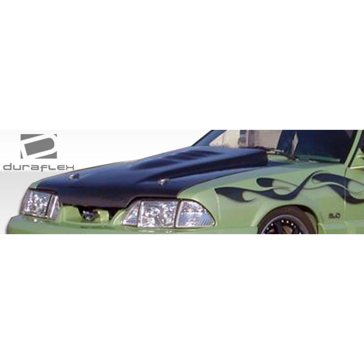 Modify your Ford Mustang 1987 with our Exterior/Hoods - 9