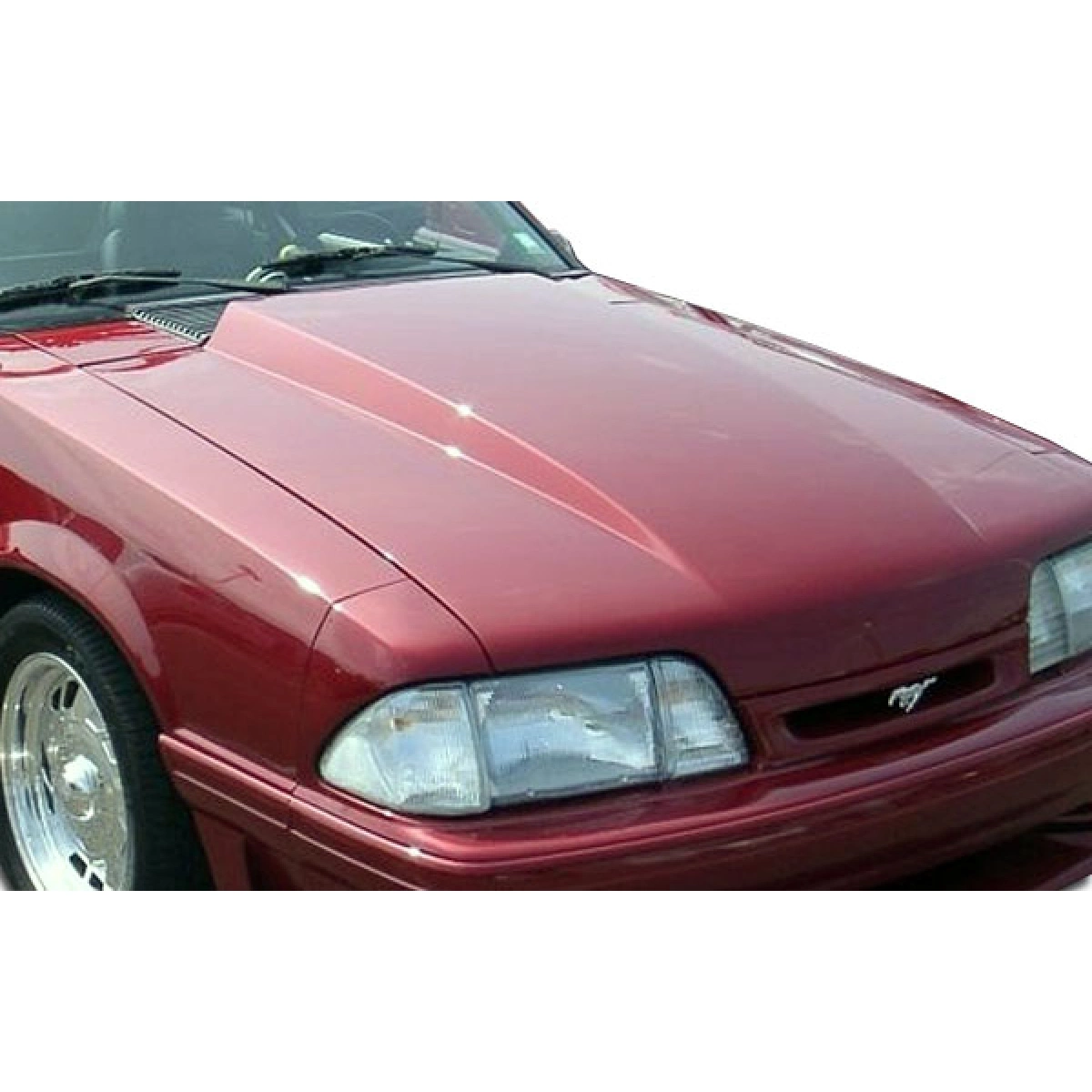 Modify your Ford Mustang 1987 with our Exterior/Hoods - 8